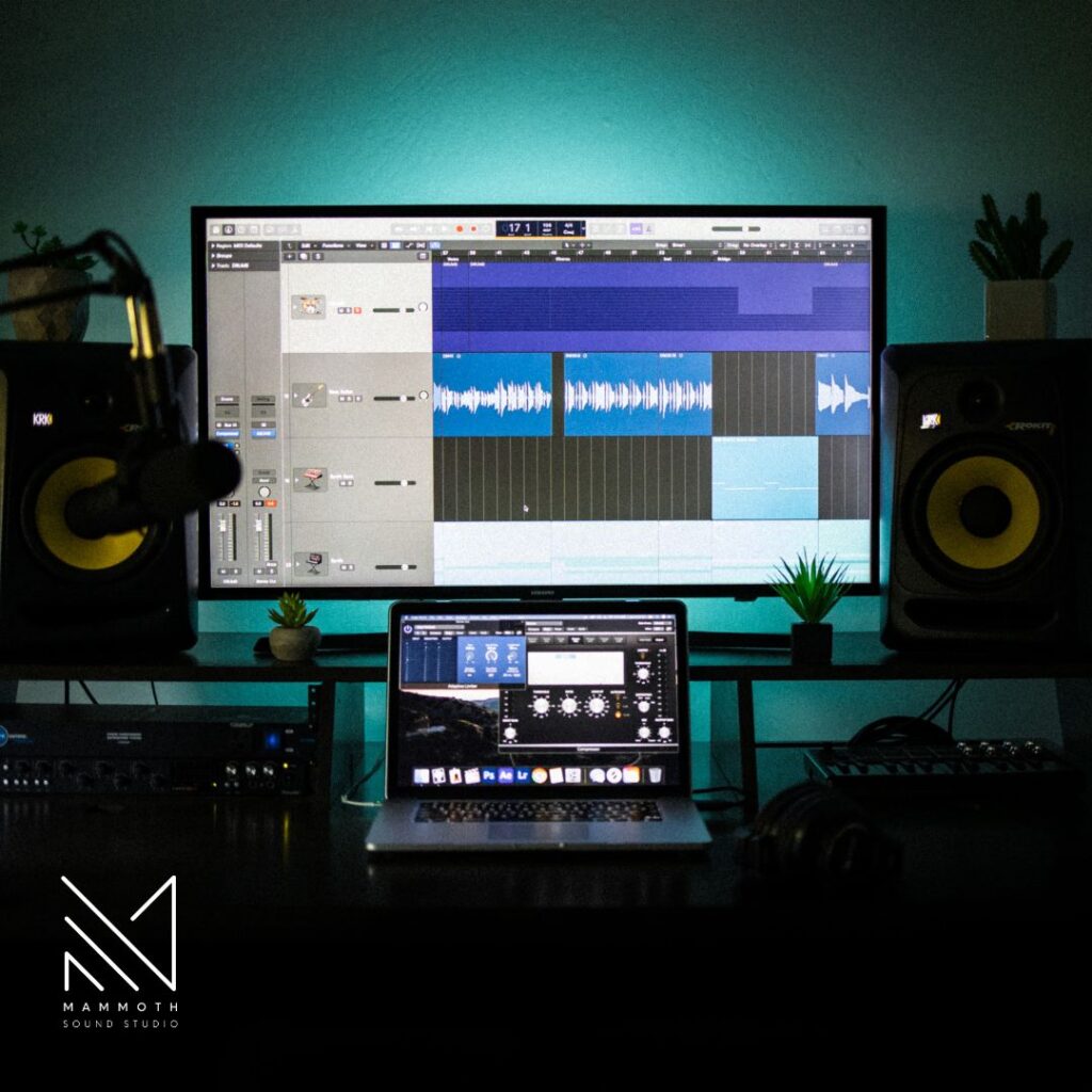 Beneficios de Grabar en Estudio Profesional vs en Casa Mammoth Sound Studio