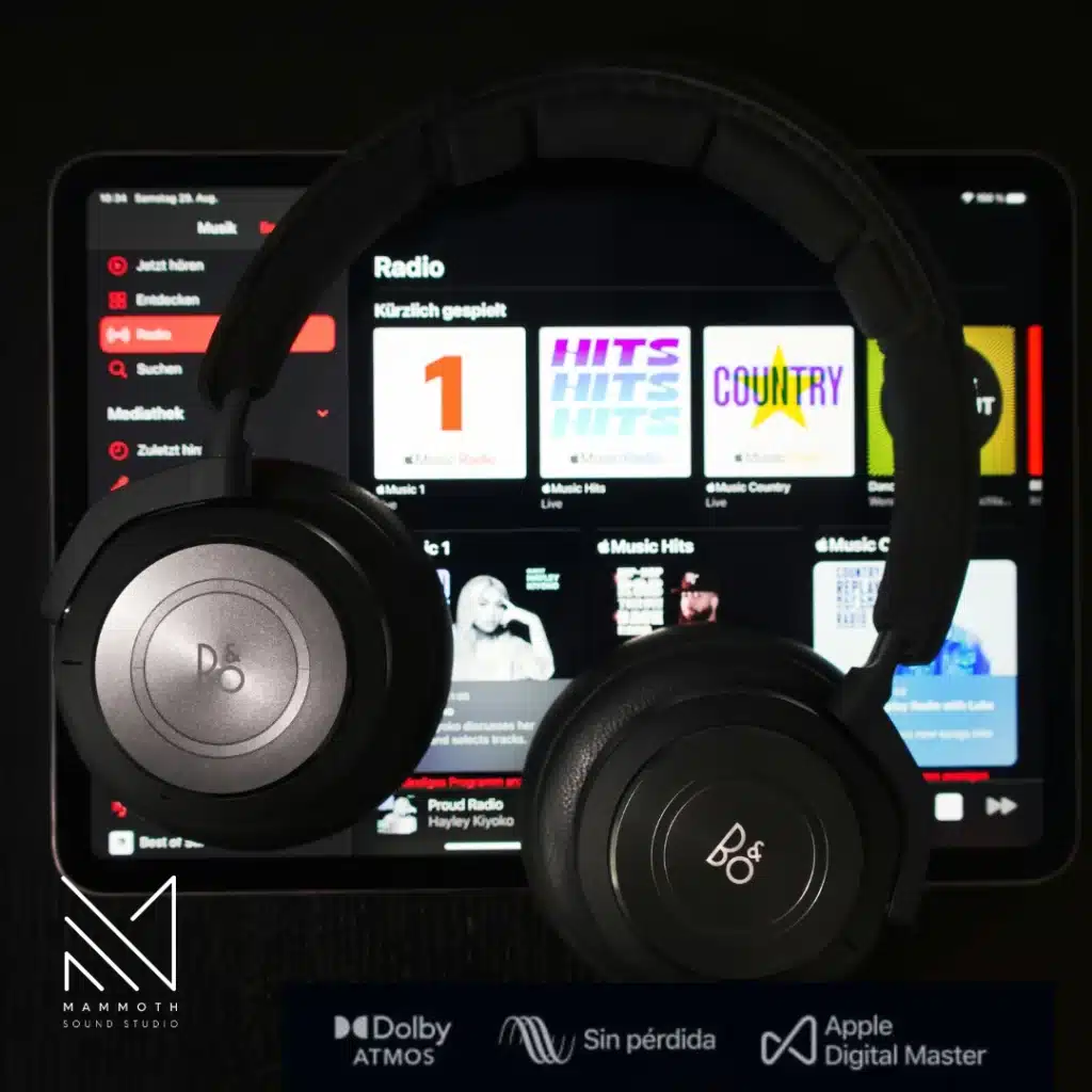 Subir tu música a iTunes sin pérdida de calidad con Apple Digital Masters, Estudio de Grabación Mammoth Sound Studio