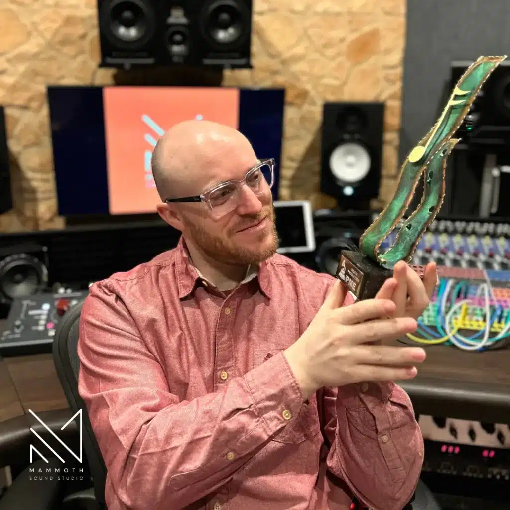 Galardonados a la Mejor Producción en Premios de la Música Extremeña Mammoth Sound Studio